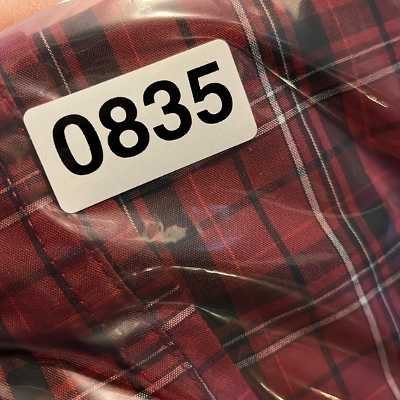 Wrangler Riata Western Shirt Mens XL Red Plaid Button Up down Cowboy christmas - Picture 7 of 7